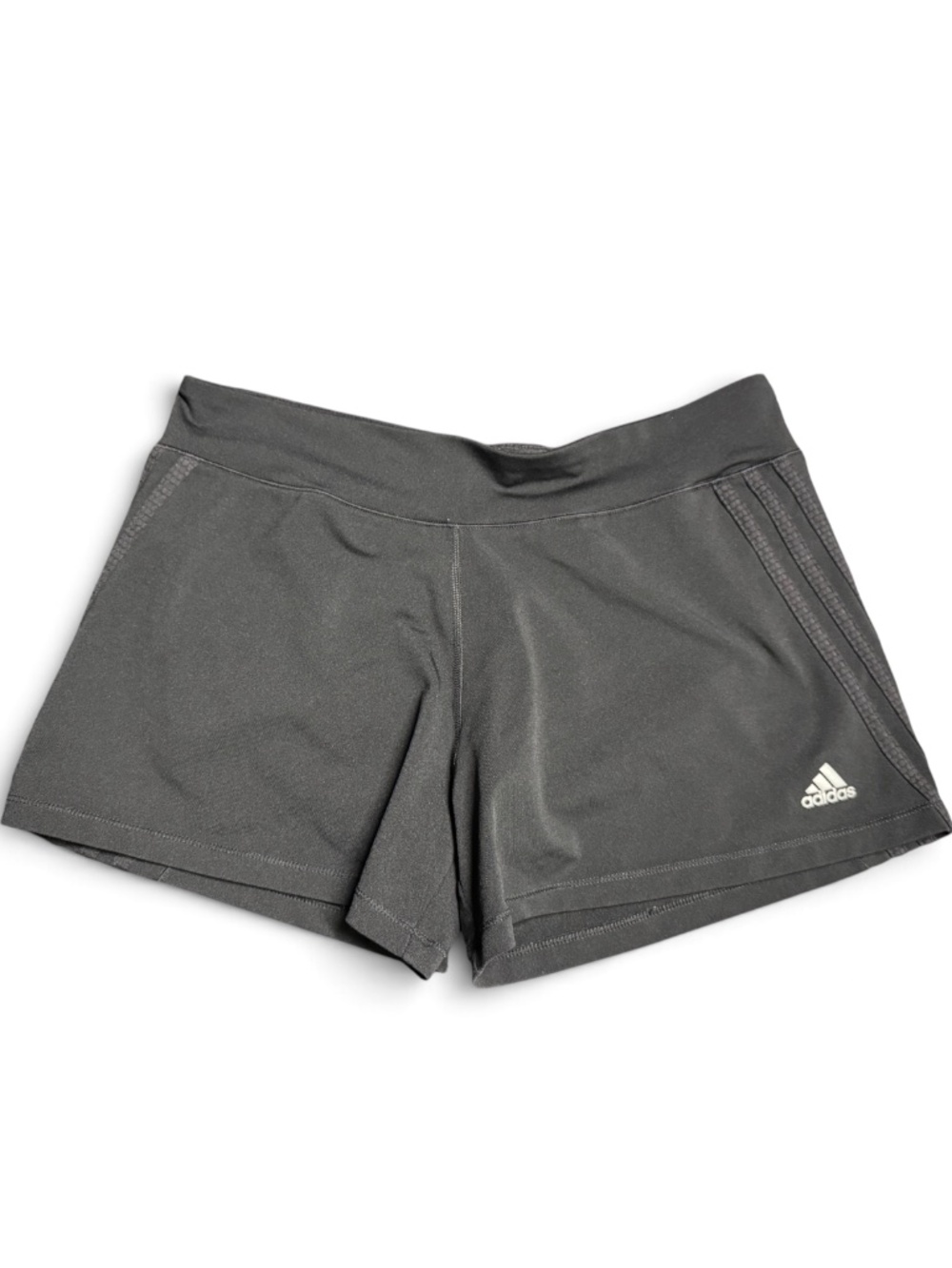 adidas Women's Large 4" Running Shorts Black Athletic Workout